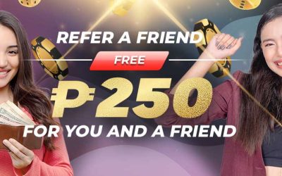 Refer A friend and get Free 250 PHP for you and A friend